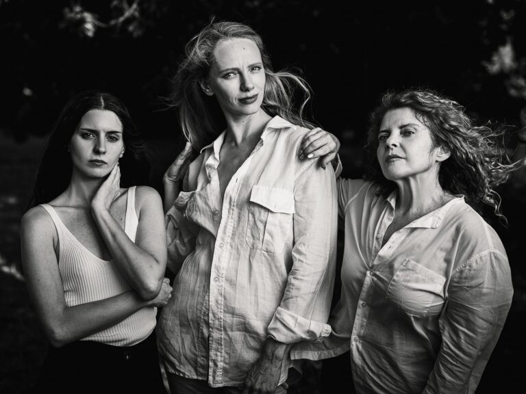 Authentic female portrait photography exploring aging, identity and beauty beyond perfection